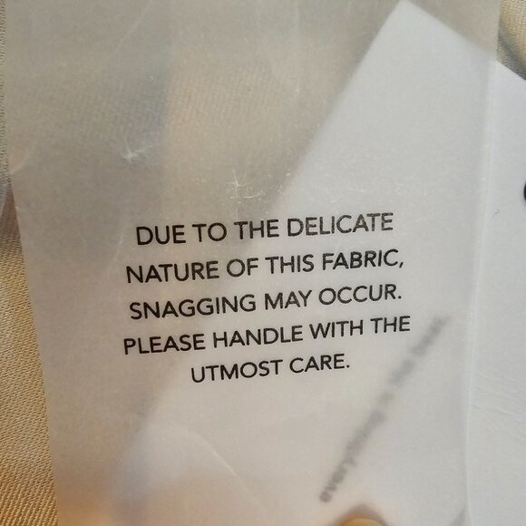 LPA Candy Tie front Top Satin Ouff sleeves size L - Picture 6 of 12